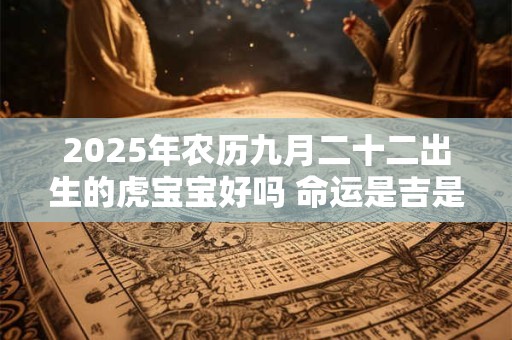 2025年农历九月二十二出生的虎宝宝好吗 命运是吉是凶