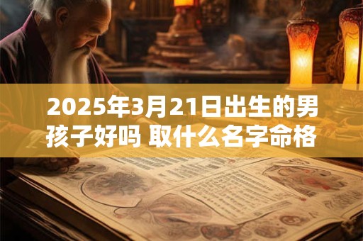 2025年3月21日出生的男孩子好吗 取什么名字命格好