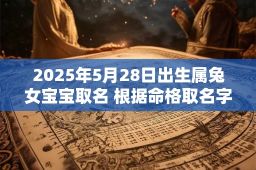 2025年5月28日出生属兔女宝宝取名 根据命格取名字