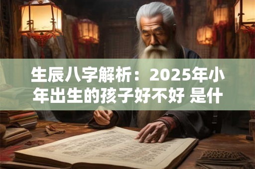 生辰八字解析：2025年小年出生的孩子好不好 是什么命