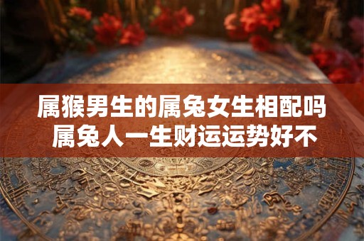 属猴男生的属兔女生相配吗 属兔人一生财运运势好不好