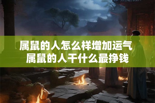 属鼠的人怎么样增加运气 属鼠的人干什么最挣钱