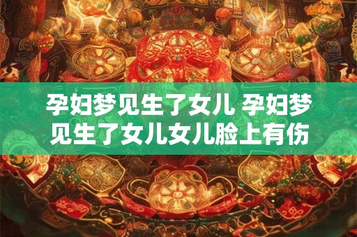 孕妇梦见生了女儿 孕妇梦见生了女儿女儿脸上有伤