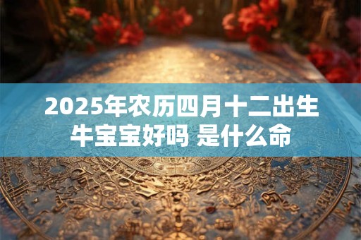 2025年农历四月十二出生牛宝宝好吗 是什么命