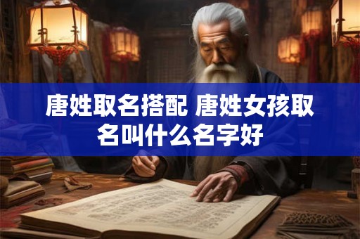唐姓取名搭配 唐姓女孩取名叫什么名字好
