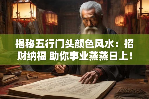 揭秘五行门头颜色风水:招财纳福 助你事业蒸蒸日上! 揭秘五行门头颜色风水:招财纳福 助你事业蒸蒸日上!