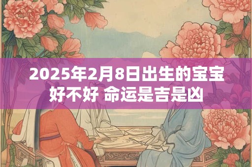 2025年2月8日出生的宝宝好不好 命运是吉是凶
