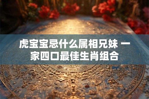 虎宝宝忌什么属相兄妹 一家四口最佳生肖组合 虎宝宝忌什么属相兄妹 一家四口最佳生肖组合