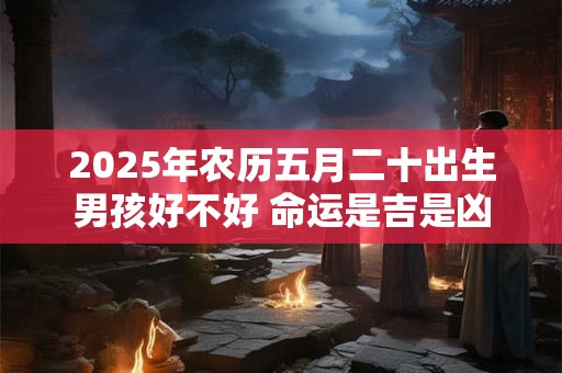 2025年农历五月二十出生男孩好不好 命运是吉是凶