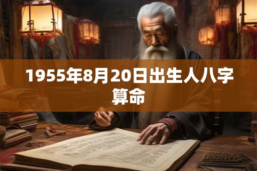 1955年8月20日出生人八字算命