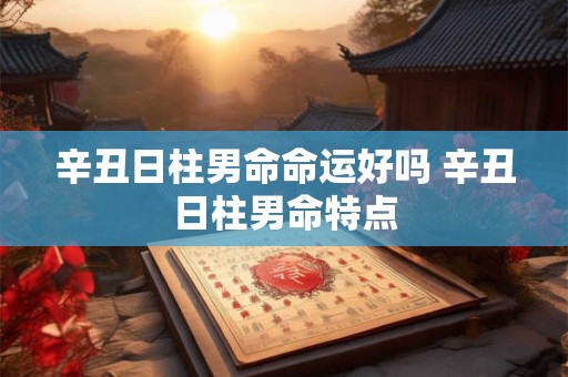 辛丑日柱男命命运好吗 辛丑日柱男命特点