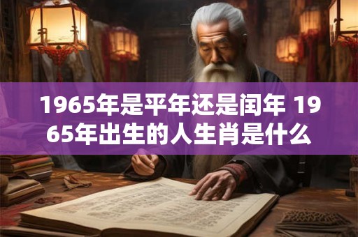 1965年是平年还是闰年 1965年出生的人生肖是什么 1965年是平年还是闰年 1965年出生的人生肖是什么