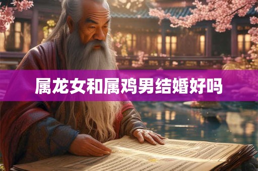 属龙女和属鸡男结婚好吗