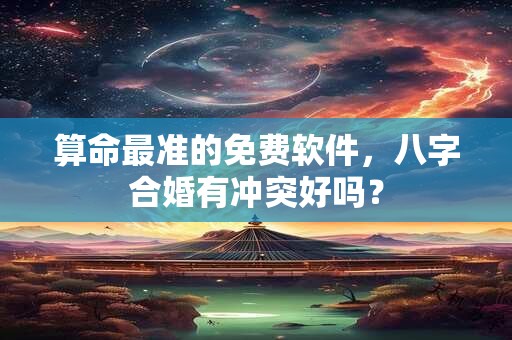 算命最准的免费软件,八字合婚有冲突好吗? 算命最准的免费软件,八字合婚有冲突好吗?