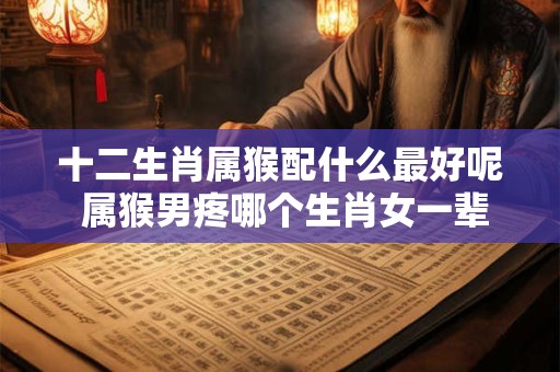 十二生肖属猴配什么最好呢 属猴男疼哪个生肖女一辈子