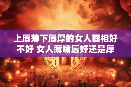 上唇薄下唇厚的女人面相好不好 女人薄嘴唇好还是厚嘴唇好