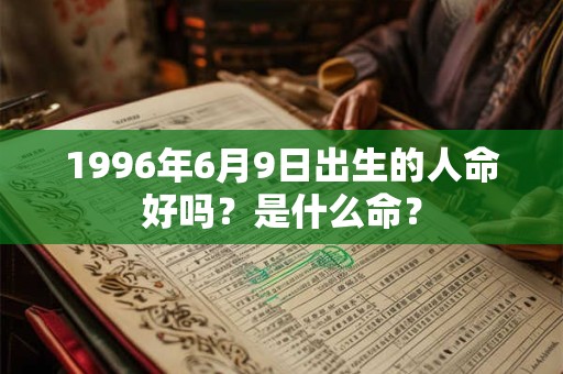 1996年6月9日出生的人命好吗？是什么命？