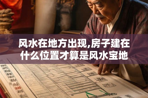 风水在地方出现,房子建在什么位置才算是风水宝地