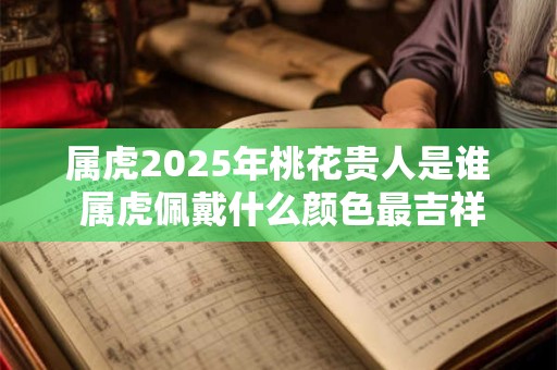 属虎2025年桃花贵人是谁 属虎佩戴什么颜色最吉祥呢