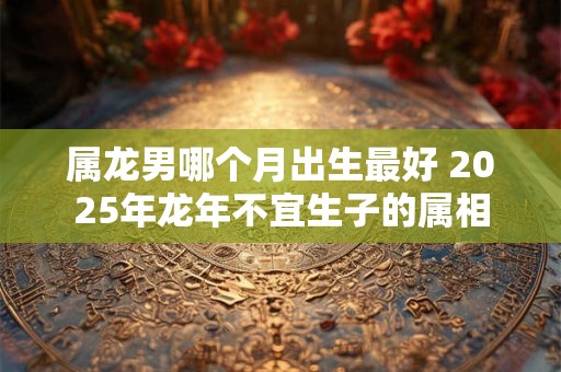 属龙男哪个月出生最好 2025年龙年不宜生子的属相