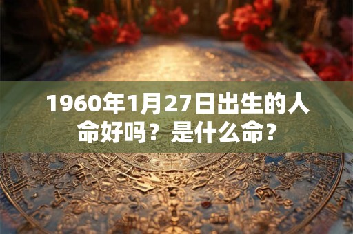 1960年1月27日出生的人命好吗？是什么命？