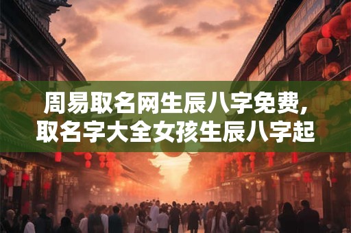 周易取名网生辰八字免费,取名字大全女孩生辰八字起名