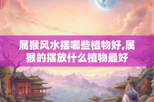 属猴风水摆哪些植物好,属猴的摆放什么植物最好