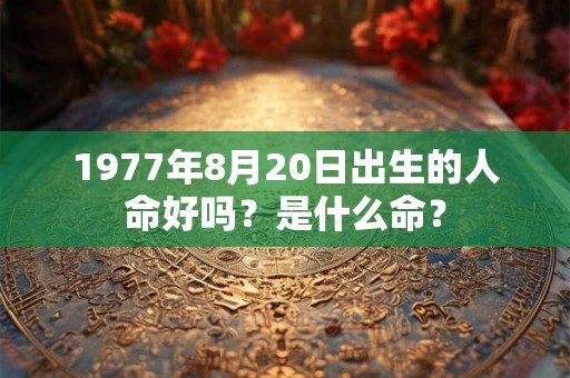 1977年8月20日出生的人命好吗？是什么命？