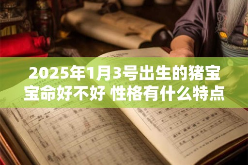 2025年1月3号出生的猪宝宝命好不好 性格有什么特点