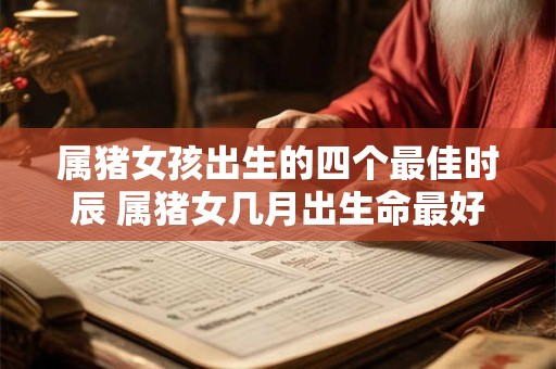 属猪女孩出生的四个最佳时辰 属猪女几月出生命最好