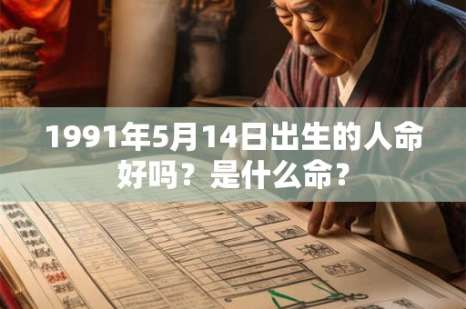 1991年5月14日出生的人命好吗？是什么命？