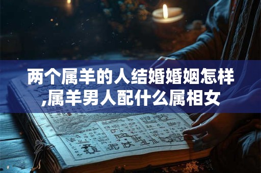 两个属羊的人结婚婚姻怎样,属羊男人配什么属相女
