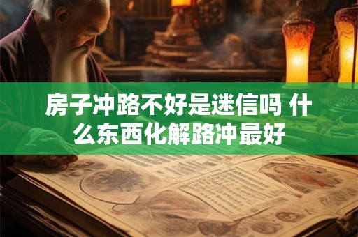 房子冲路不好是迷信吗 什么东西化解路冲最好