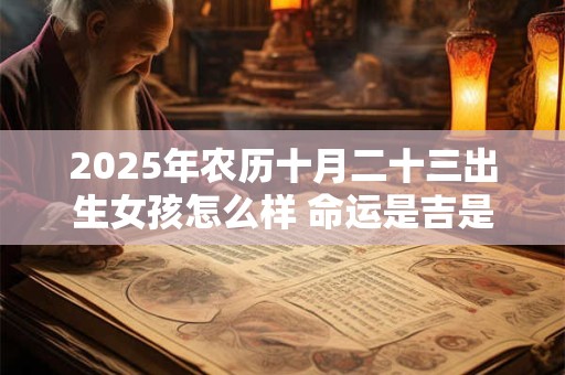 2025年农历十月二十三出生女孩怎么样 命运是吉是凶