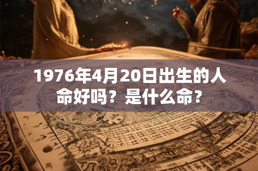 1976年4月20日出生的人命好吗？是什么命？