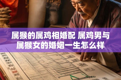 属猴的属鸡相婚配 属鸡男与属猴女的婚姻一生怎么样