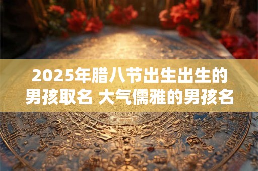 2025年腊八节出生出生的男孩取名 大气儒雅的男孩名字
