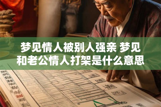 梦见情人被别人强亲 梦见和老公情人打架是什么意思