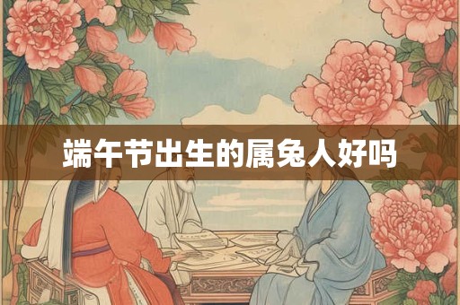 详细阅读:端午节出生的属兔人好吗 端午节出生的属兔人好吗