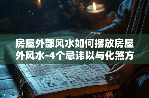 房屋外部风水如何摆放房屋外风水-4个忌讳以与化煞方法