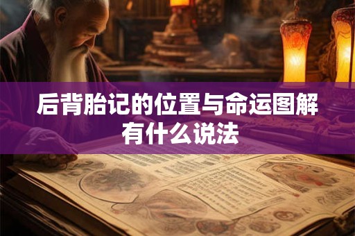 后背胎记的位置与命运图解 有什么说法
