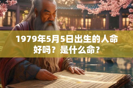 1979年5月5日出生的人命好吗？是什么命？