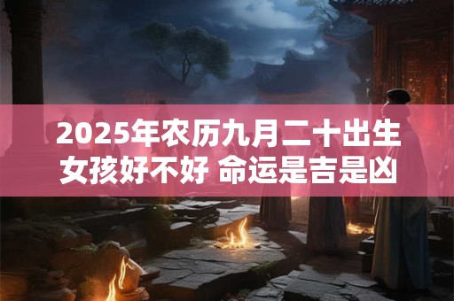 2025年农历九月二十出生女孩好不好 命运是吉是凶