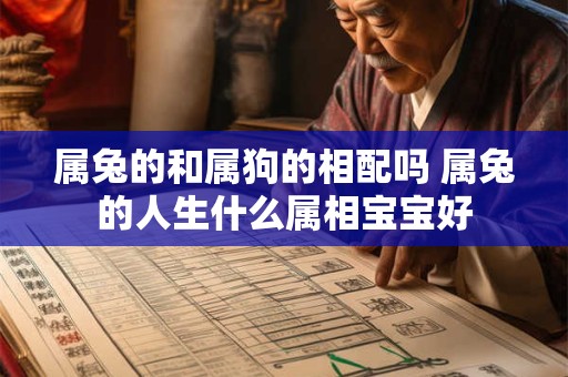属兔的和属狗的相配吗 属兔的人生什么属相宝宝好