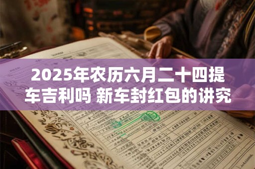 2025年农历六月二十四提车吉利吗 新车封红包的讲究