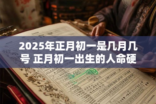 2025年正月初一是几月几号 正月初一出生的人命硬吗