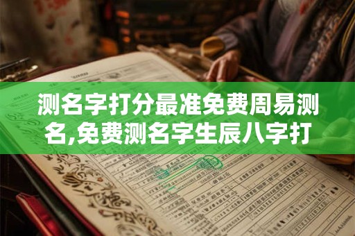 测名字打分最准免费周易测名,免费测名字生辰八字打分测试结果