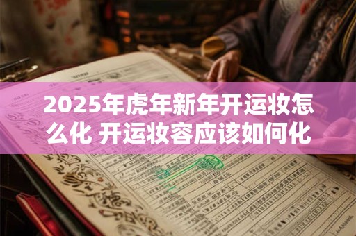 2025年虎年新年开运妆怎么化 开运妆容应该如何化
