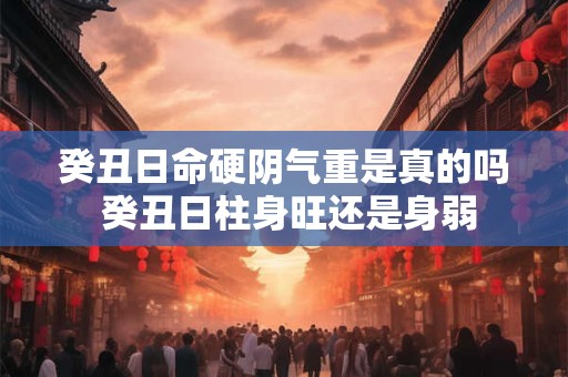 癸丑日命硬阴气重是真的吗 癸丑日柱身旺还是身弱