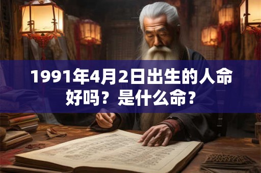 1991年4月2日出生的人命好吗？是什么命？